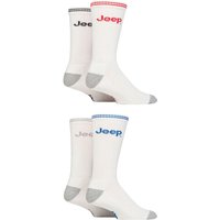 4 Pair Cushioned Crew Sports Socks 6 11