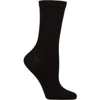 1 Pair Plain Bamboo Socks 4 8