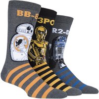 3 Pair Assorted Cotton Socks Men's 11-13 Mens
