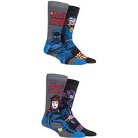 4 Pair Assorted Marvel Hawkeye Widow Panther Doctor Strange Cotton Socks 6 11 &