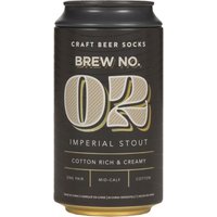 1 Pair Craft Beer Can Gift Box Cotton Socks Imperial Stout 7 11 UK