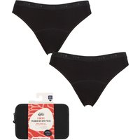 2 Pack First Period Bikini Briefs Ready Pack Age 12 13