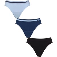 3 Pack Love Luna Seamfree Period Bikini Briefs Mix Age 13 14