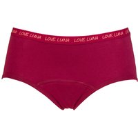 1 Pair First Period Boyleg Briefs Dark Cherry