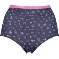 1 Pack Eco Recycled Period Full Brief Denim 14 16 UK
