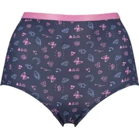 Love Luna 1 Pack Women's Eco Recycled Period Full Brief Denim 16-18 UK