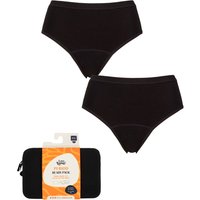 2 Pack Love Luna Period Midi Briefs Ready Pack 18 20