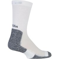 1 Pair White Lite Running Thin Cushion Crew Socks Mens 10-11 Mens - Thorlos
