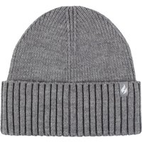 1 Pack Heat Holders Lite Ashwood Ribbed Turnover Hat Light Grey One