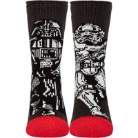 Kids 1 Pair SOCKSHOP Heat Holders Disney Star Wars 1.6 TOG Lite Darth Vader and Stormtrooper Thermal Socks Black 12.5-3.5 Kids
