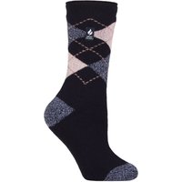 1 Pair SOCKSHOP 1.6 TOG Lite Patterned Striped Socks Cali Orchid 4 8