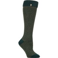1 Pair SOCKSHOP Equestrian Collection 1.6 TOG Lite Thermal Wellington Boot Socks Amaryllis Twist Emerald 4 8
