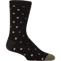 1 Pair SOCKSHOP 1.6 TOG Lite Striped Patterned & Argyle Socks Marlsoll Trees Olive 6 11