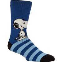 1 Pair SOCKSHOP 1.6 TOG Lite Peanuts Snoopy Thermal Socks 6 11