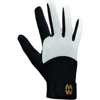 1 Pair White Long Mesh Sports Gloves 8