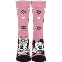 1 Pair SOCKSHOP Disney 1.6 TOG Lite Minnie Mouse Thermal Socks 4 8
