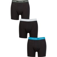 3 Pack Cotton Stretch Longer Leg Trunks Tapestry
