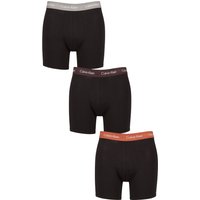 3 Pack Cotton Stretch Longer Leg Trunks Rock Ridge Fudge Bruchetta