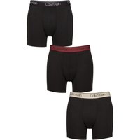 3 Pack Microfiber Stretch Classic Fit Boxer Briefs Syrah Cocoon