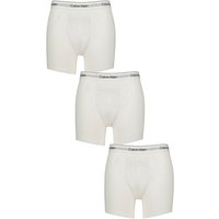 3 Pack Cotton Stretch Longer Leg Trunks S