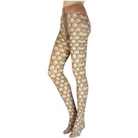 1 Pair Origan Geometric Tights Cosmetic Medium