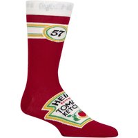 Roys 1 Pair Heinz Tomato Ketchup Socks 11