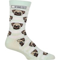 Stand Out Socks 1 Pair Pug Cotton Socks Pug 8-12 Stand Out Socks 1 Pair Pug Cotton Socks Pug 8-12
