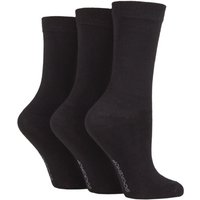 3 Pair Patterned Plain Striped Bamboo Socks Plain 4 8