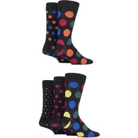 5 Pair Jewel Polka Dot Bamboo Socks 7 11