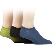 3 Pair Bamboo Mesh Loafer Liner Socks Ocean View 7 11
