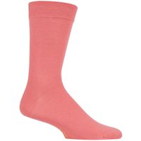 1 Pair Peaches Burst Bamboo Socks Smooth Toe Seams 6 11