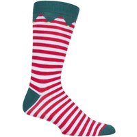 1 Pair Santas Elf Bamboo Santas Elf Christmas Gift Boxed Socks 4 8