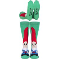 SOCKSHOP 1 Pair Bamboo Fun & Novelty Socks Gnome 12 14