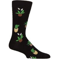 SOCKSHOP 1 Pair Bamboo Fun & Novelty Socks Plant Lover 7 11
