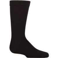 1 Pair Plain Bamboo Socks Comfort Cuff Smooth Toe Seams 4 5.5
