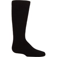 1 Pair Plain Wellington Boot Full Cushion Bamboo Socks Comfort Cuff Smooth Toe Seams 4 5.5