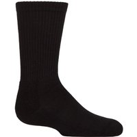 1 Pair Bamboo Cushioned Sports Socks Comfort Cuffs Smooth Toe Seams 12.5 3.5