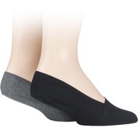 2 Pair Charcoal Jersey Shoe Liners 7 11