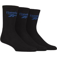 3 Pair Foundation Cotton Crew Socks 2.5 3.5 UK