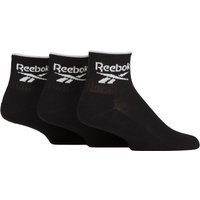 3 Pair Essentials Cotton Ankle Socks Arch Support 8.5 10 UK