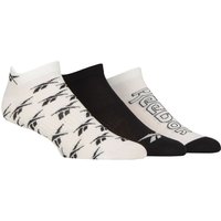 3 Pair Essentials Cotton Trainer Socks Arch Support White White 6.5 8 UK