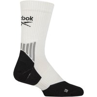 1 Pair Technical Recycled Crew Technical Tennis Socks White 8.5 10 UK