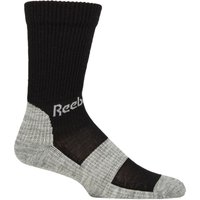 1 Pair Technical Wool Rich Crew Technical Trekking Socks Grey 6.5 8 UK