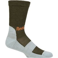 1 Pair Technical Wool Rich Crew Technical Trekking Socks Green Light Blue 6.5 8 UK
