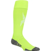 Mens and Women's 1 Pair Reebok Technical Recycled Long Technical Football Socks Green 8.5-10 UK