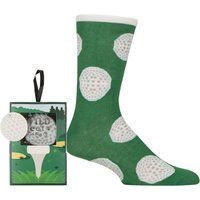 1 Pair SOCKSHOP Man Cave Gift Boxed Socks Golf Ball & Tee 7 11