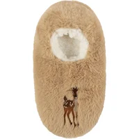 1 Pair Wildfeet Novelty Slippers Fawn 4 8