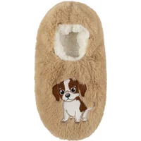 1 Pair Wildfeet Novelty Slippers Puppy 4 8