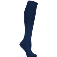 1 Pair Plain Bamboo Knee High Socks Comfort Cuff Smooth Toe Seams 12.5 3.5
