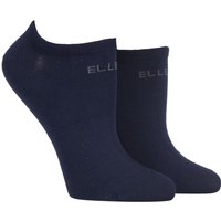 2 Pair Plain Bamboo No Show Socks 4 8